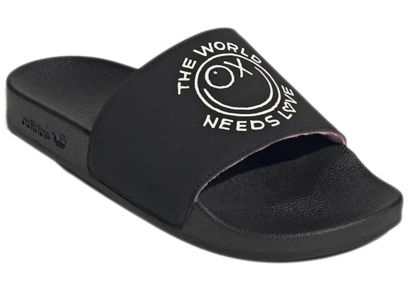 adidas Adilette Slide AndrÃ© Saraiva The World Needs Love - vue secondaire B