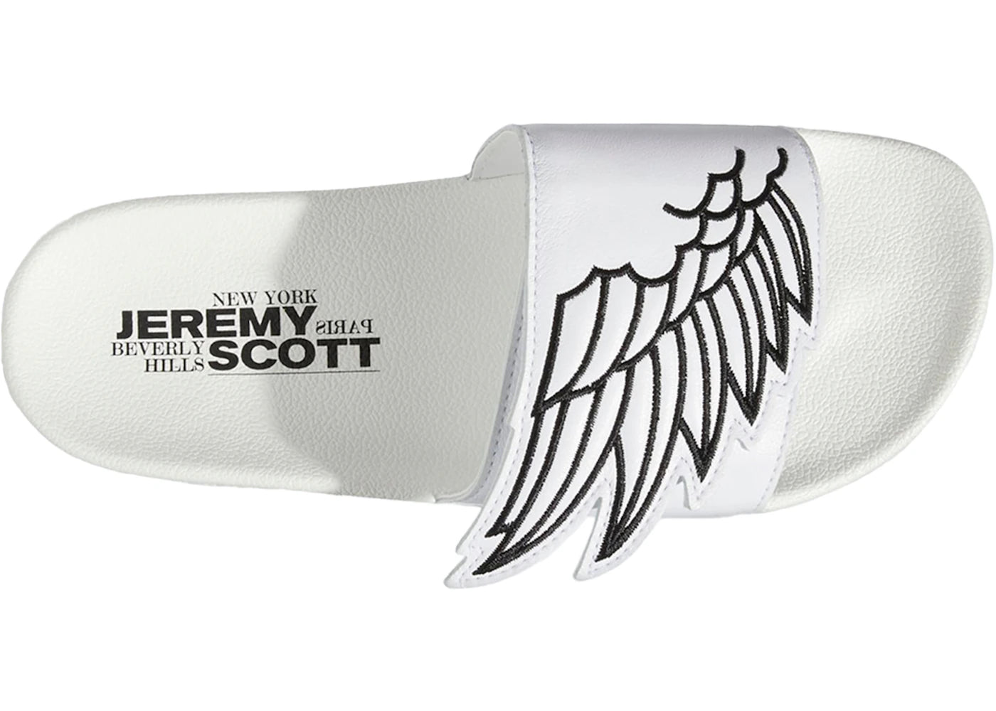 adidas Adilette Slides Jeremy Scott Wings White - vue secondaire B