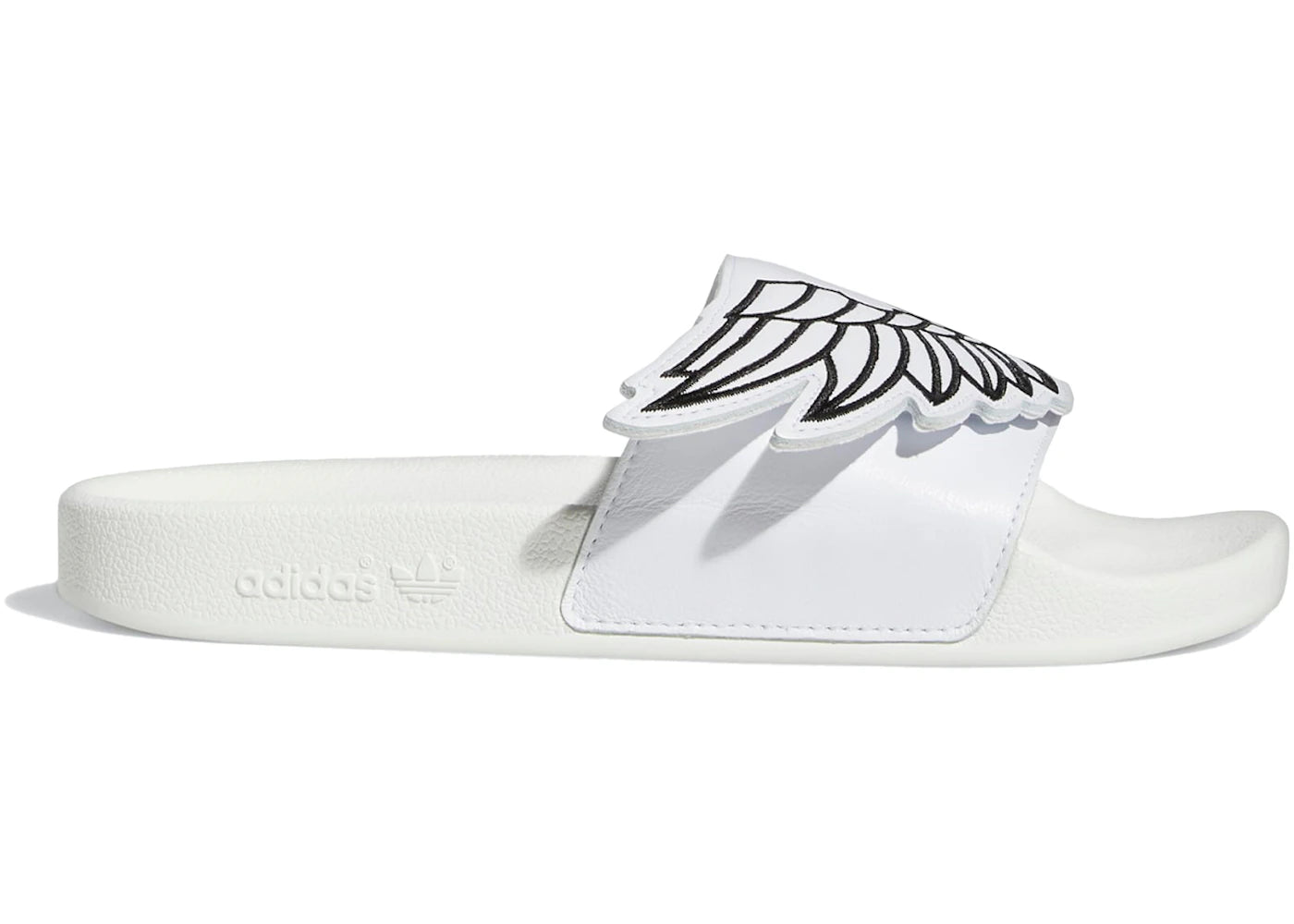 adidas Adilette Slides Jeremy Scott Wings White - vue secondaire A