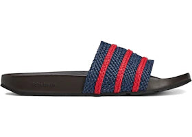 adidas Adilette Slides Wales Bonner Night Indigo Scarlet - authentic adidas sneakers