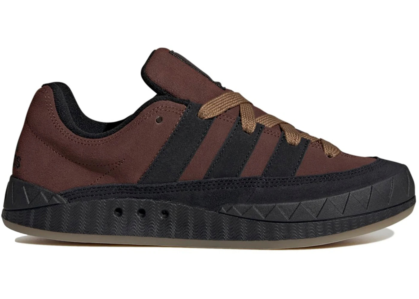 adidas Adimatic Brown Core Black - vue secondaire A
