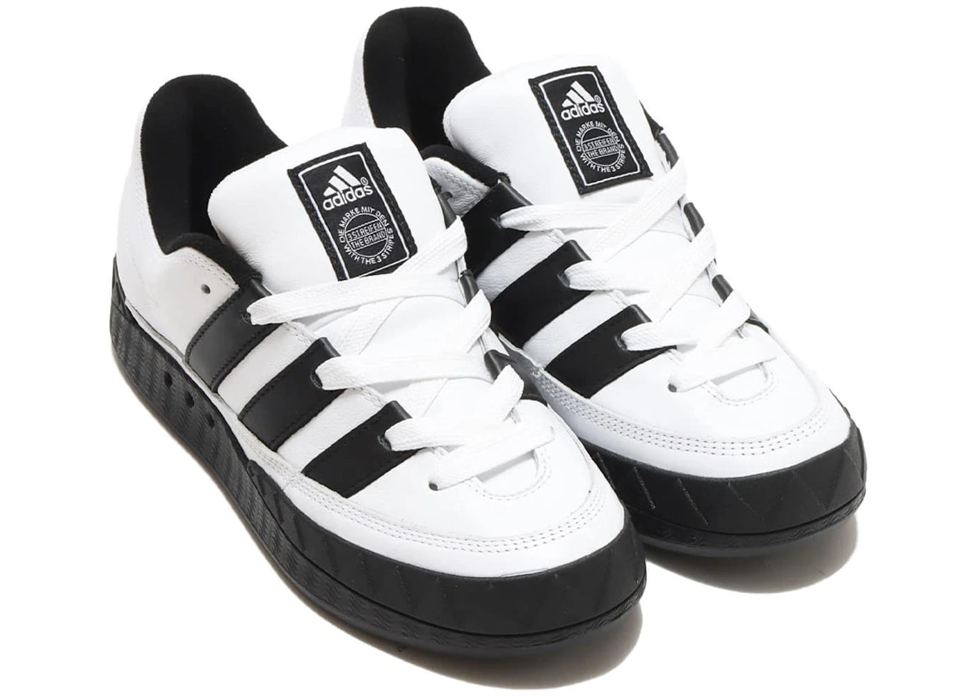 adidas Adimatic Hommage atmos Superstar Homage White Black - vue secondaire B