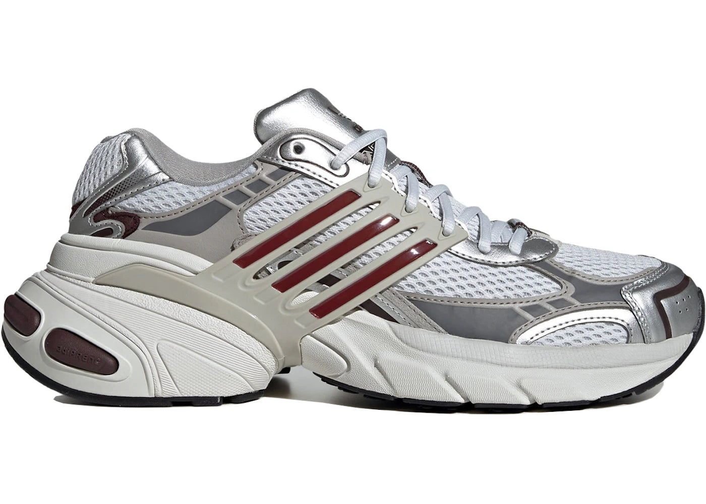 adidas Adistar XLG Off White Metallic Silver Red - vue 360