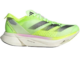 adidas Adizero Adios Pro 3 Aurora Black Zero Metalic Lucid Lemon (Women's)