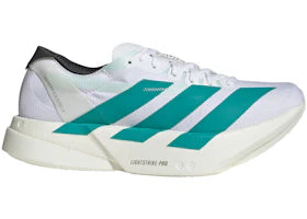 adidas Adizero Adios Pro 4 Cloud White Pure Teal Carbon (Women's)