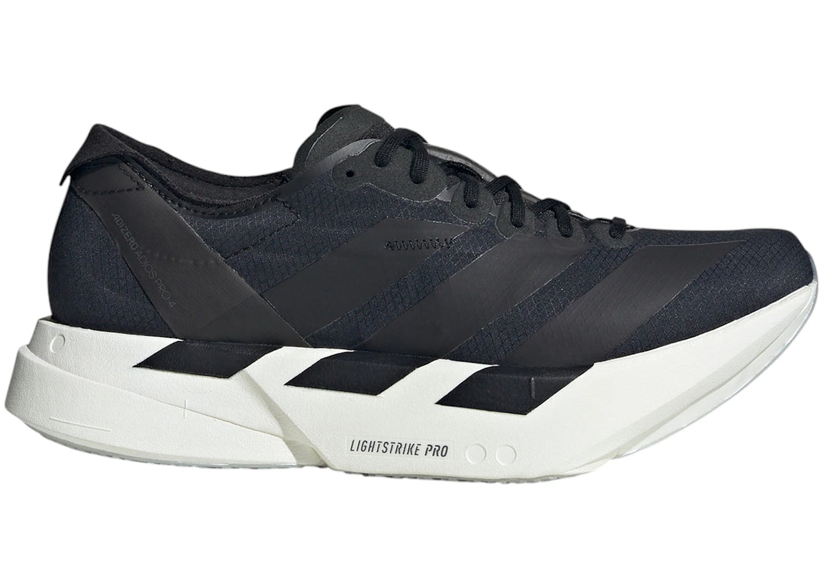 adidas Adizero Adios Pro 4 Core Black Grey Five (Women's) - vue 360