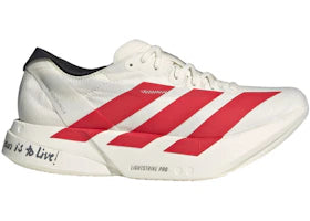 adidas Adizero Adios Pro 4 Off White Better Scarlet Core Black (Women's) - vue 360