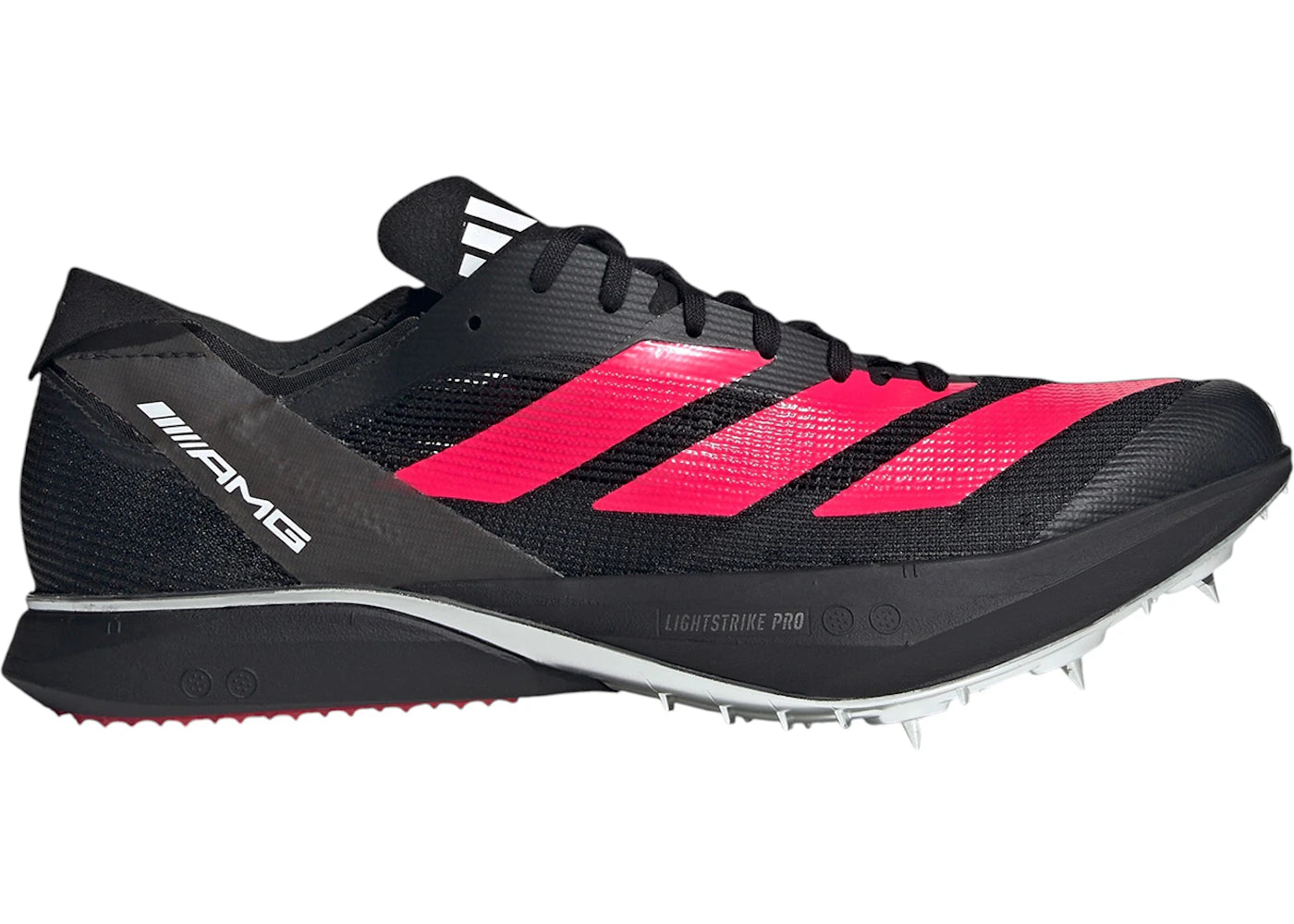 adidas Adizero Avanti Mercedes AMG Black Lucid Red - vue 360