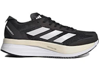 adidas Adizero Boston 11 Black White Carbon (Wide)