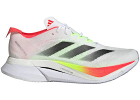 adidas Adizero Boston 12 Cloud White Core Black Lucid Red - authentic adidas sneakers