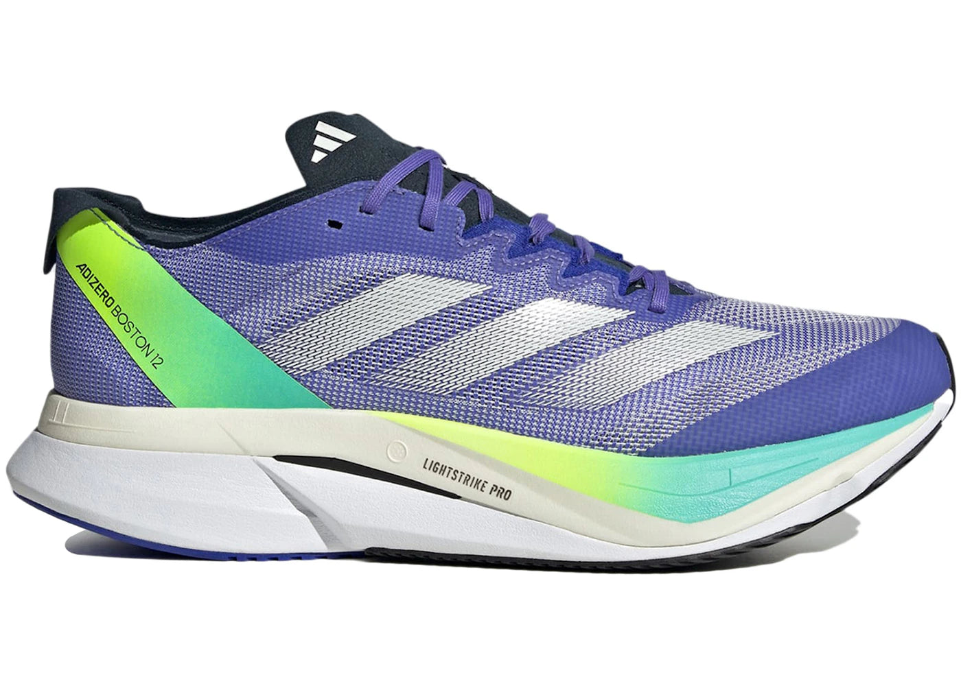 adidas Adizero Boston 12 Cobalt Blue - vue 360