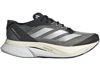 adidas Adizero Boston 12 Core Black Cloud White Carbon (Women's) - authentic adidas sneakers