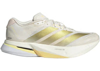 adidas Adizero Boston 13 Chalk White Gold Metallic Orange Tint (Women's)