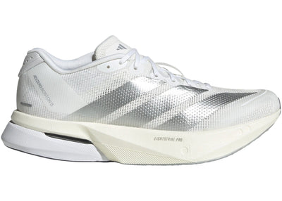 adidas Adizero Boston 13 Cloud White Matte Silver Dash Grey (Women's)