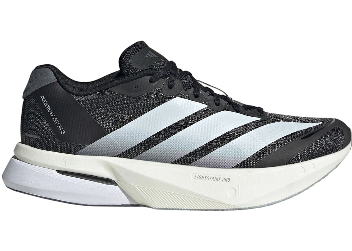 adidas Adizero Boston 13 Core Black Cloud White Grey Five (Women's) - vue secondaire A