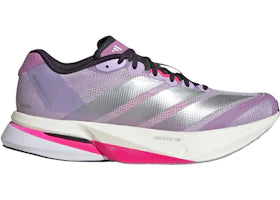 adidas Adizero Boston 13 Powder Plum Silver Metallic (Women's) - authentic adidas sneakers
