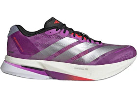 adidas Adizero Boston 13 Purple Burst Silver Metallic - vue 360