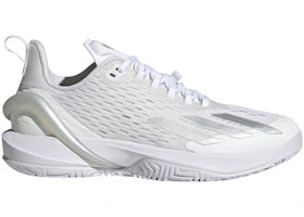 adidas Adizero Cybersonic Women Cloud White Silver Metallic Grey (Women's) - vue 360