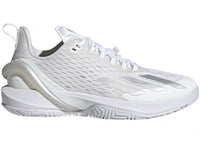 adidas Adizero Cybersonic Women Cloud White Silver Metallic Grey (Women's)