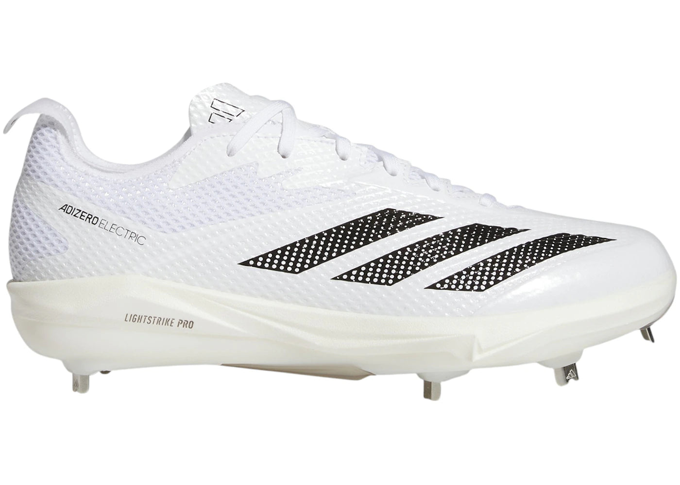 adidas Adizero Electric 2.0 Cloud White Core Black Silver Metallic - vue 360