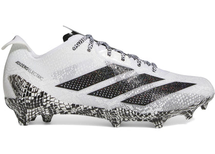 adidas Adizero Electric II 7v7 Cloud White Core Black Silver Metallic - authentic adidas sneakers