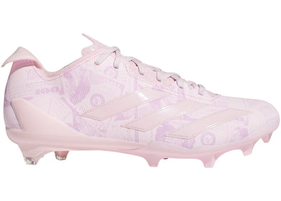 adidas Adizero Electric II Cleats Currency Neutral Clear Pink
