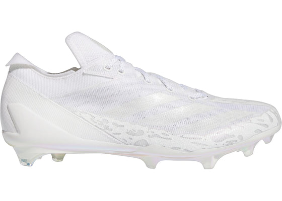 adidas Adizero Electric Speed Juice Cloud White Silver Metallic sneakers - authentic adidas shoes