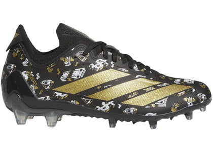 adidas Adizero Electric.1 II Play Money Black Gold Metallic - sneakers view 2