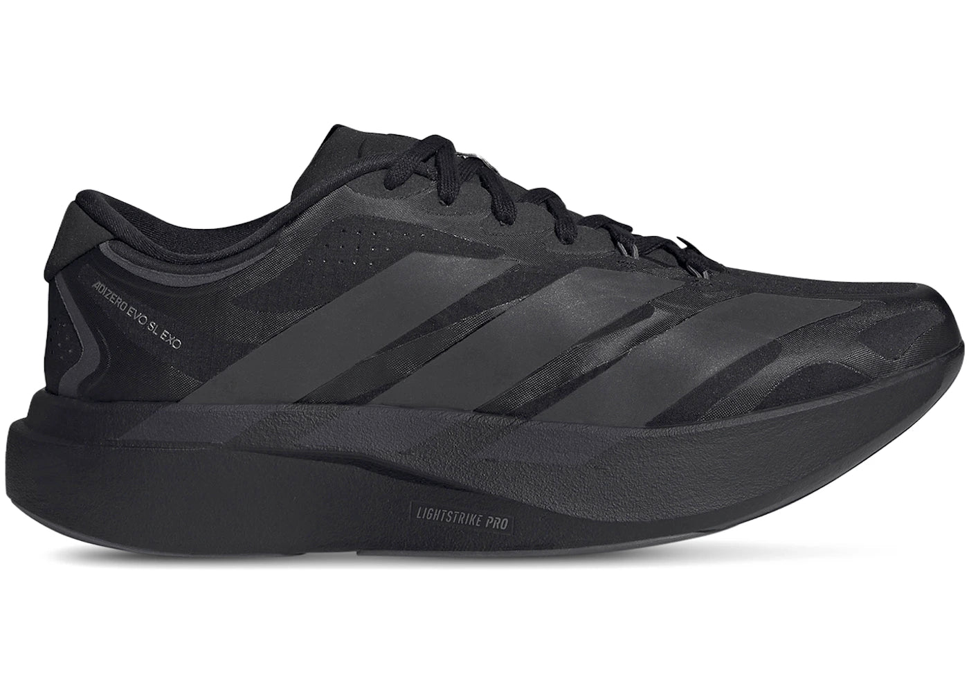adidas Adizero Evo SL EXO Black Night Grey - vue 360