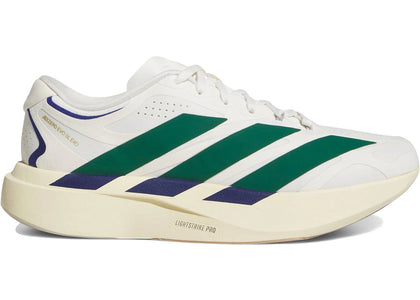 adidas Adizero Evo SL EXO Suede White Collegiate Green Cream - authentic adidas sneakers