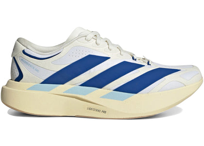 adidas Adizero Evo SL EXO Suede White Royal Clear Sky - authentic adidas sneakers