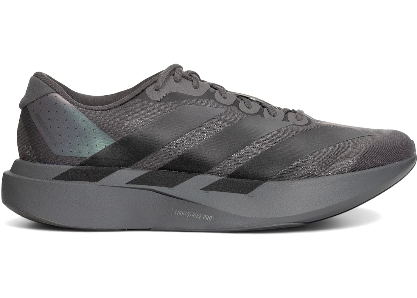 adidas Adizero Evo SL Grey Black Lime Burst