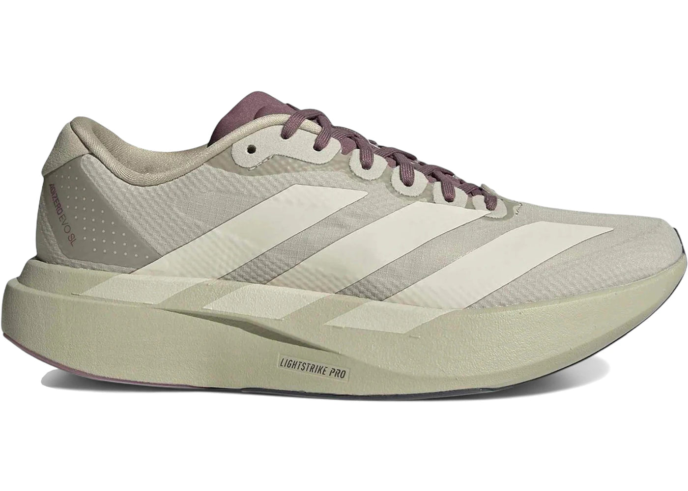 adidas Adizero Evo SL Hermanos Kourmori Putty Grey (Women's) - vue 360