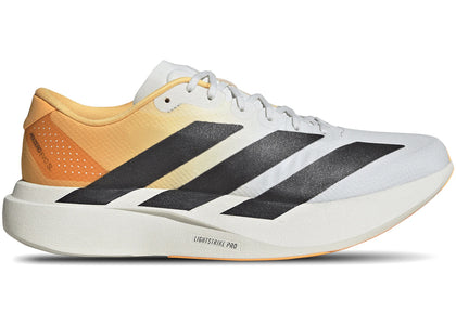 adidas Adizero Evo SL White Lucid Tangerine - authentic adidas sneakers