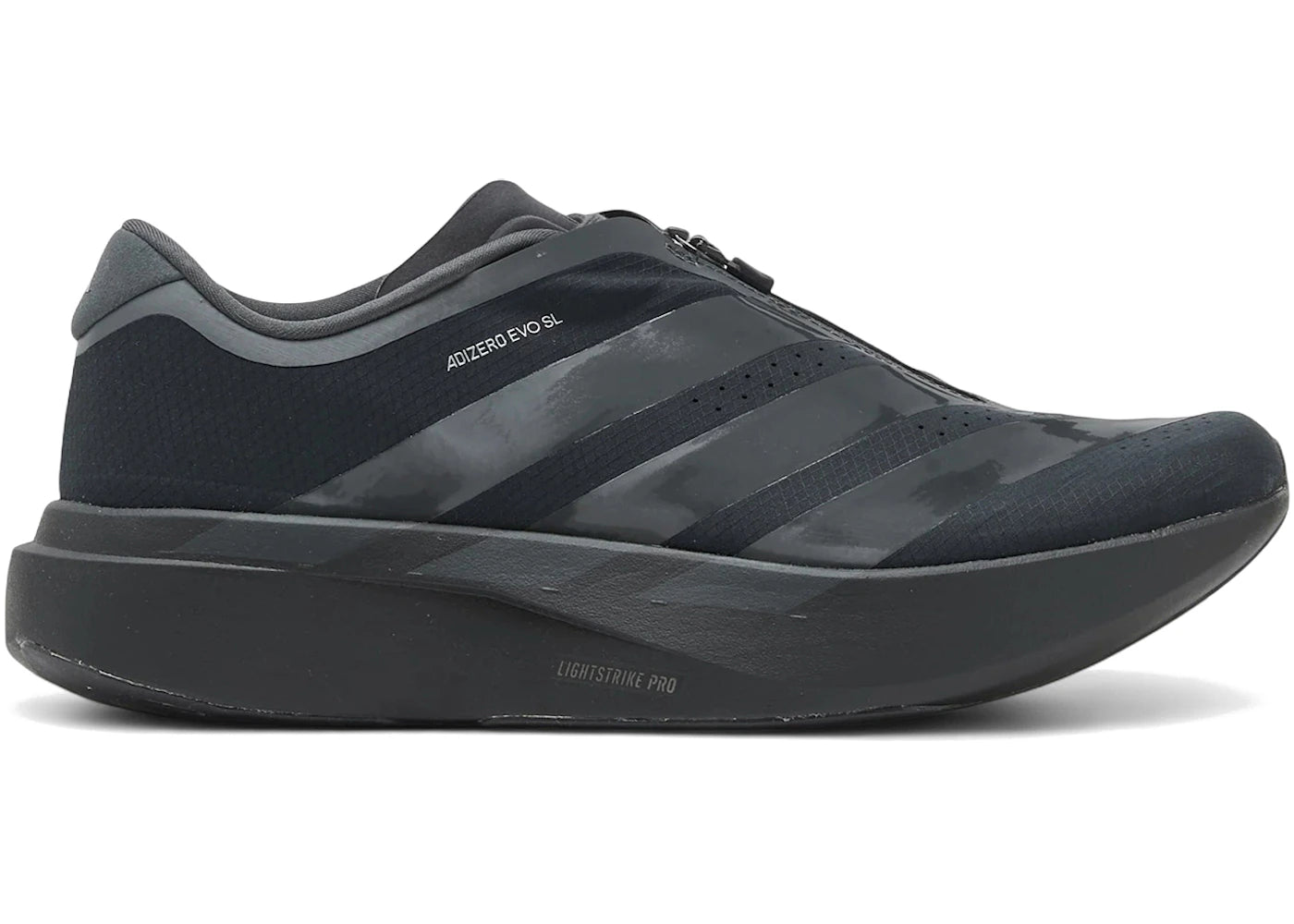 adidas Adizero Evo SL Zip Black - vue 360