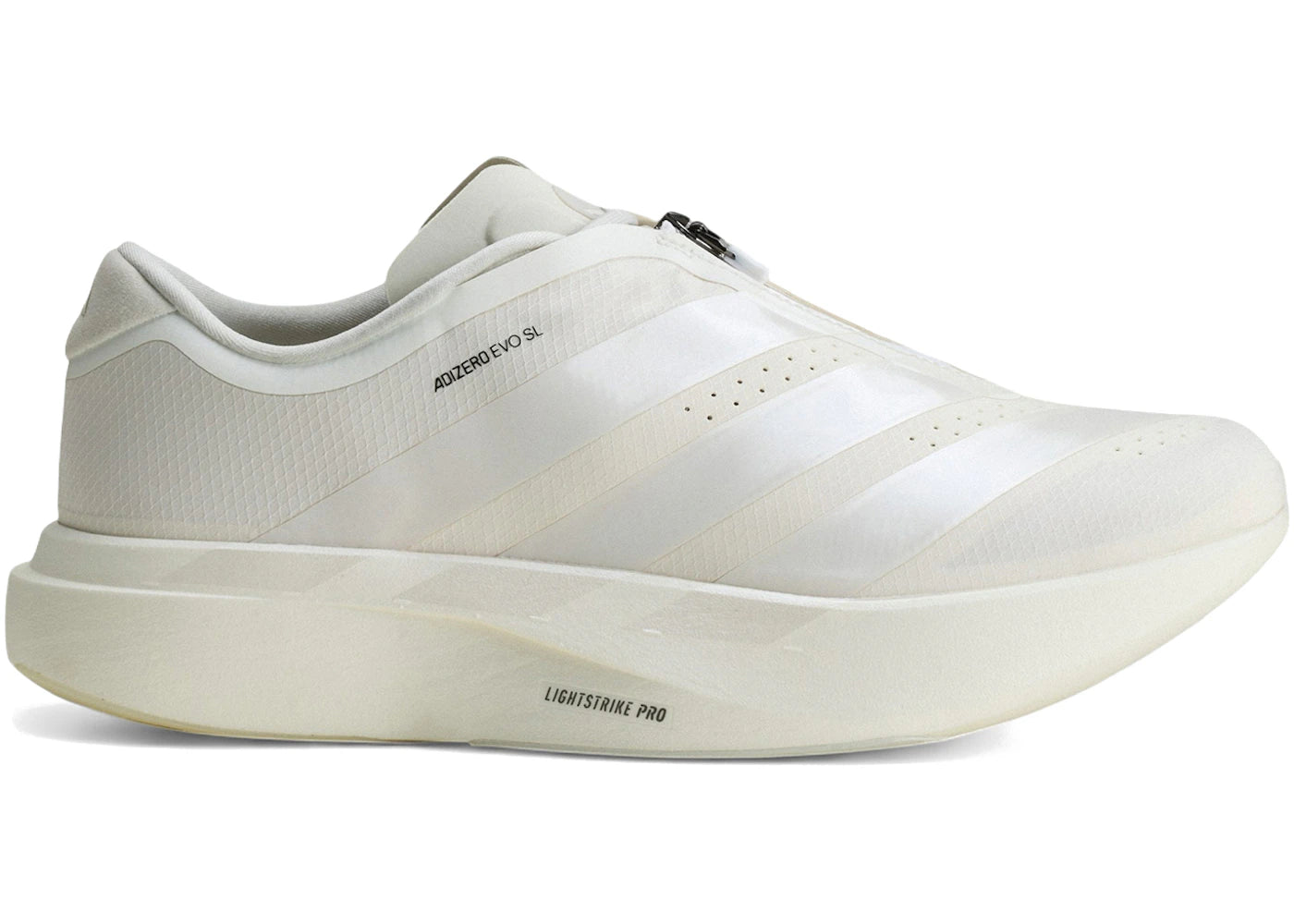 adidas Adizero Evo SL Zip Cream White - vue 360
