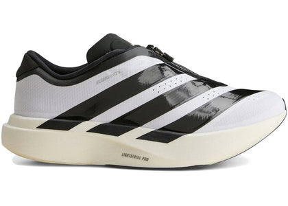 adidas Adizero Evo SL Zip White Black (Women's) - authentic adidas sneakers