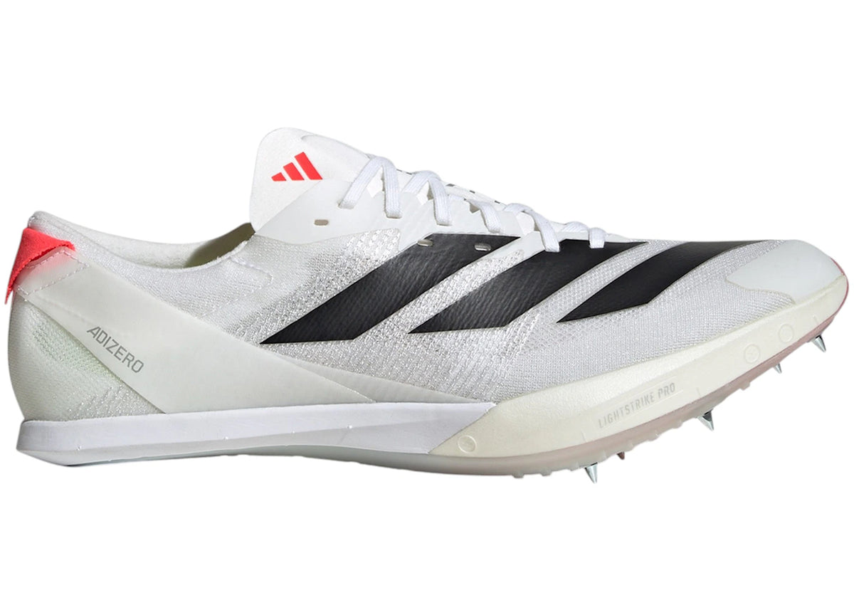 adidas Adizero Finesse Spikes Cloud White Core Black Lucid Red - vue secondaire A