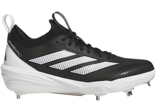 adidas Adizero Impact 2.0 Core Black Cloud White Silver Metallic - sneakers view 2