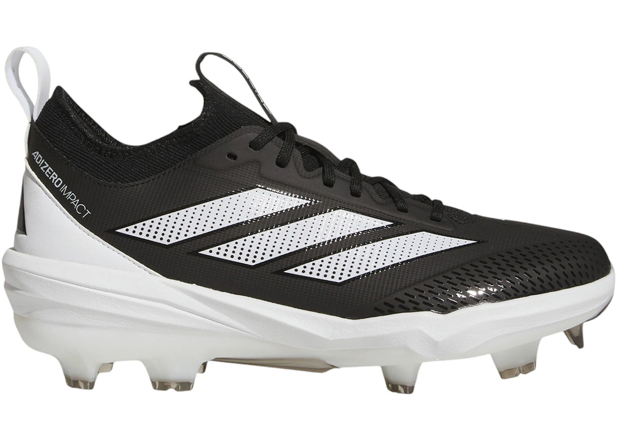adidas Adizero Impact 2.0 TPU Core Black Cloud White - vue secondaire A