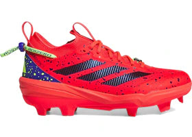 adidas Adizero Impact TPU 2.0 Baseball Shades Lucid Red Blue Lemon
