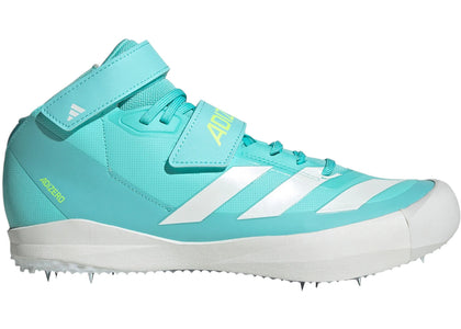 adidas Adizero Javelin Flash Aqua Zero Metalic Lucid Lemon - authentic adidas sneakers