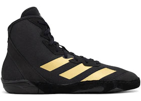 adidas Adizero Mat Wizard 6 Black Gold Metallic