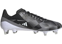 adidas Adizero RS15 Ultimate SG Rugby Core Black White Grey