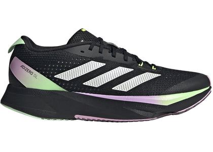 adidas Adizero SL Core Black Zero Metalic Green Spark - authentic adidas sneakers