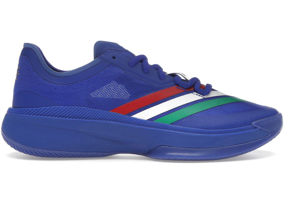 adidas Adizero Select 3.0 Lucid Blue Gold Metallic Cloud White sneakers - authentic adidas shoes