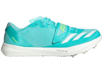 adidas Adizero TJ/PV Track And Field Flash Aqua Zero Metalic Lucid Lemon