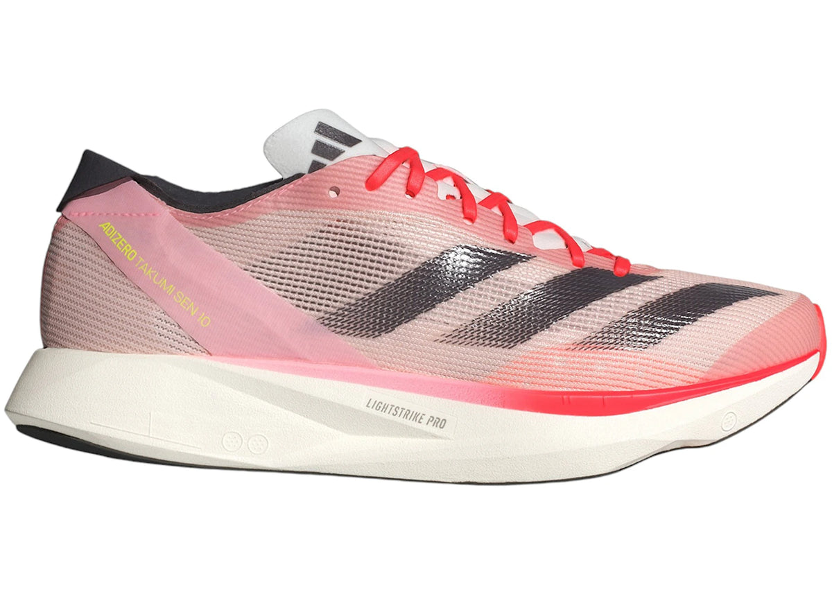 adidas Adizero Takumi Sen 10 Pink Spark Aurora Met. Sandy Pink (Women's) - vue secondaire A