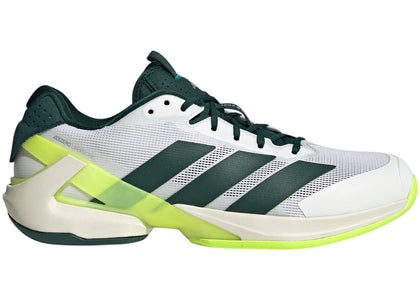 adidas Adizero Ubersonic 5 Cloud White Aurora Ivy Lucid Lemon - sneakers view 2