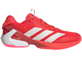 adidas Adizero Ubersonic 5 Lucid Red Zero Metalic Lucid Pink (Women's) - vue 360